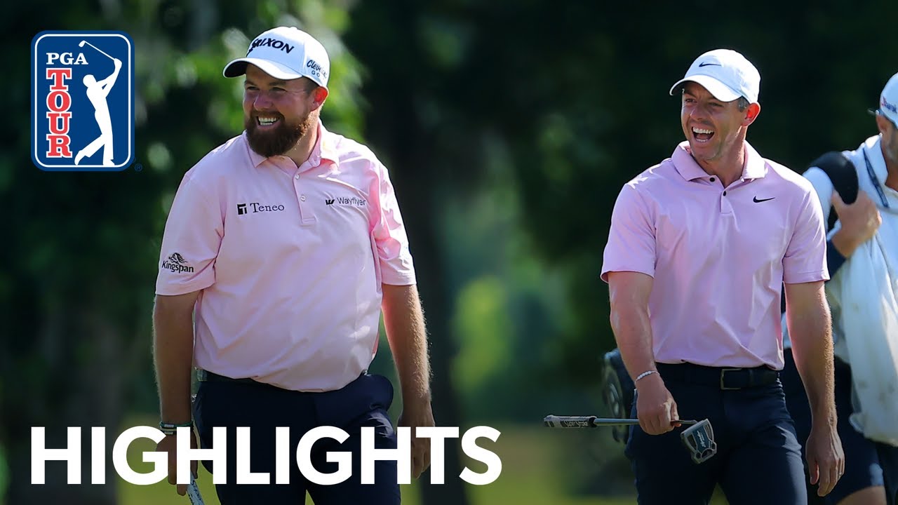 Highlights  Round 1  Zurich Classic  2024