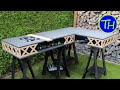 THE WORKBENCH [professional, rugged, portable & double sided with DXF files]