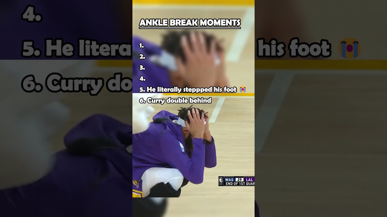 Ranking NBA Ankle Break Moments 