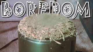 Basshead BOREDOM... Launching Woodchips Off EXO's Crappy DIY Speaker Pod