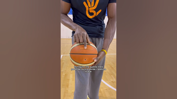 Come posizionare le mani sul pallone 🏀 #shorts #basket #basketball #tutorial