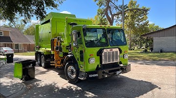 GFL:brand new Peterbilt 520 CNG New way sidewinder on trash 834005