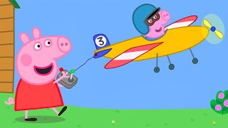 Peppa Pig And George Fly A Toy Plane | Kids TV And Stories screenshot 4