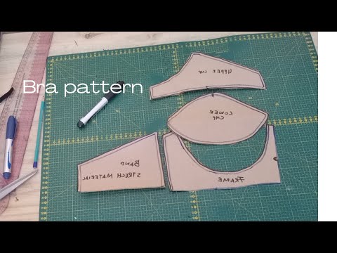 How to make a bra pattern at home