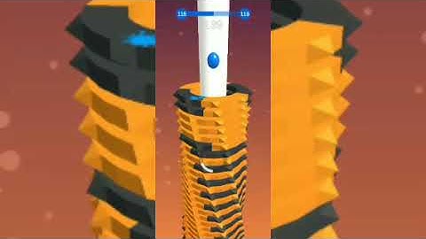 Stack Ball Level 115 | Blast Through Platforms | A4 Tech Live