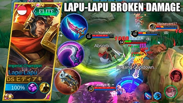 LAPU-LAPU FULL PENETRATION BUILD IS BROKEN! | MLBB