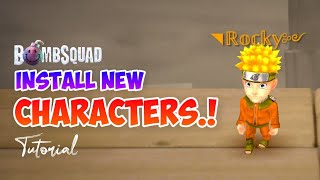 How to add new characters to your bombsquad | Tutorial | BOMB squad life