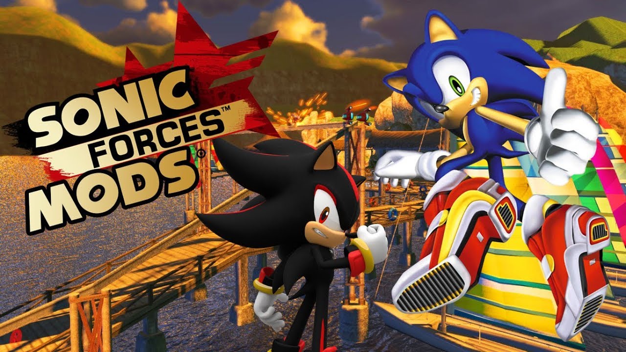 Игра sonic моды. Соник Forces 2. Sonic Forces Mod. Sonic Forces моды. Gun Sonic Adventure 2.