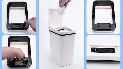 FulSurgus 2.5 Gallon Automatic Trash Can Touchless Waste Bin Motion Sensor Garbage Can :INTRODUCTION