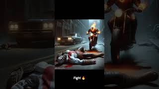 💀Ghost Rider Vs Kratos And Superman Battle 💀 #Short #Game #Marvel #Dc