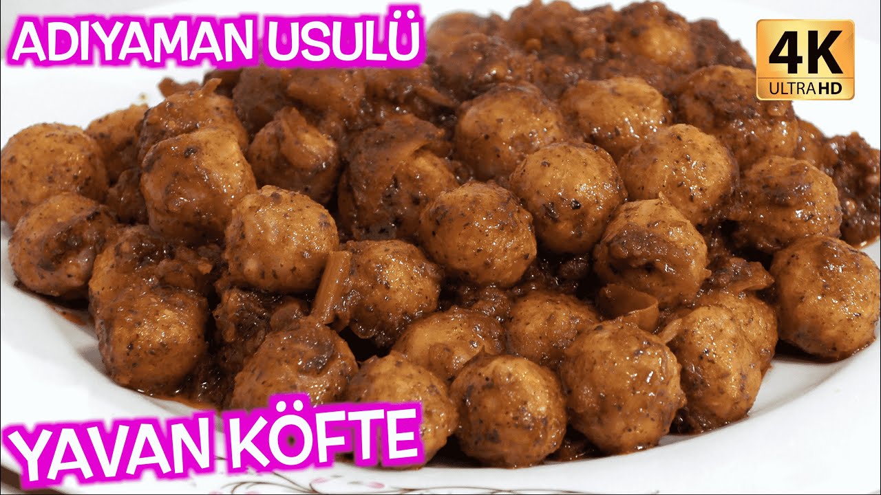 Yavan Köfte Tarifi – Bambaşka Bir Lezzet – Adıyaman Usulü – 4K Yemek Tarifi Yavan Köfte Tarifi – Bambaşka Bir Lezzet – Adıyaman Usulü – 4K Yemek Tarifi