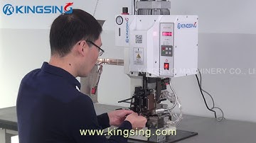Semi-automatic Cable Core Wire Stripping and Crimping Machine