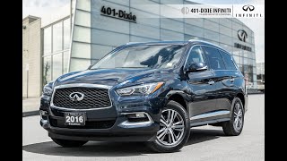 P2751 2016 Infiniti Pre-Owned QX60