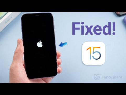 How to Fix iOS 15.4 iPhone Stuck on Apple Logo/Boot Loop without ...