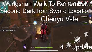 A Wangshan Walk To Remember: Second Dark Iron Sword Location Chenyu Vale | Genshin Impact 4.4 Update