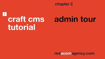 Craft 4 CMS Tutorial | 02 Admin Tour