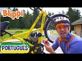 Blippi Explora a Cidade de Bicicleta | Vídeos Educativos para Crianças | As Aventuras de Blippi