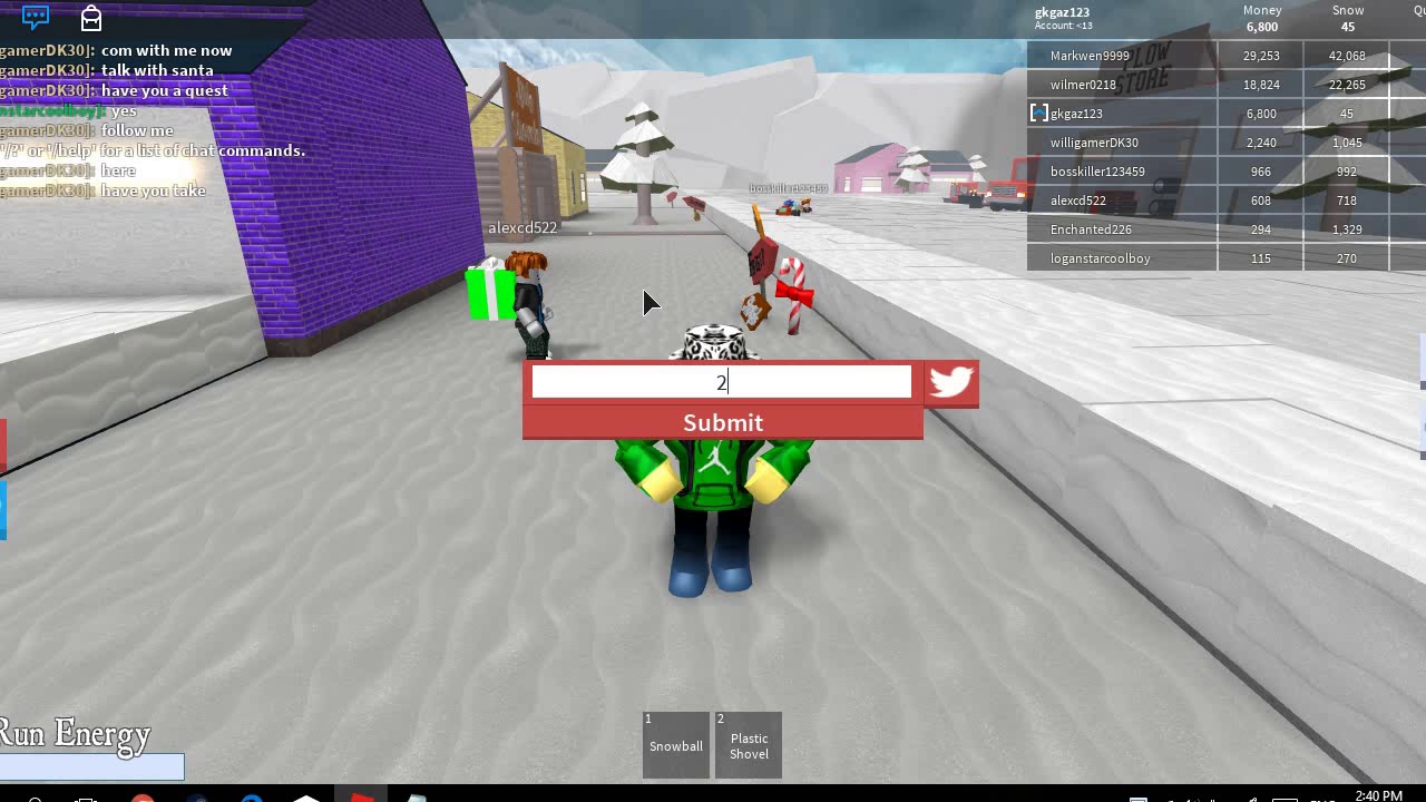All Snow Shoveling Simulator Codes