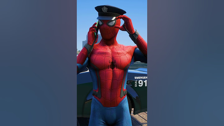 SPIDER-MAN SAVING LITTLE GIRL #gta5 #spiderman #shorts