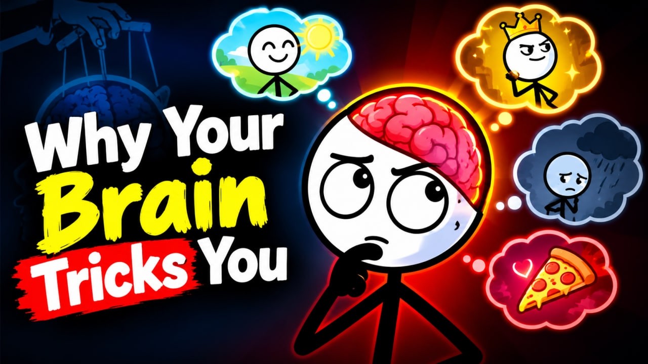 Why Your Brain Tricks You - YouTube