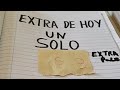 Extra De Hoy 01-02 Nov | Un Solo Y Un Pale | Seguimos Fuert