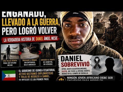 ✨️🇬🇶DANIEL EL JOVEN QUE SIBREVIVIÓ EN DOS ATAQUES CON MISILES EN UCRANIA