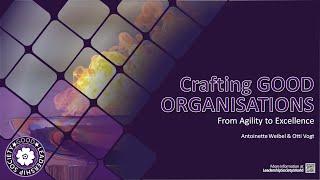 Good Organisations In 10 Minutes: From Agility to Excellence
