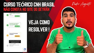 COMO VALIDAR O CURSO TEÓRICO DO CNH BRASIL NO SITE DO DETRAN ! DETRAN PE #cnh #detranpe #cnhbrasil