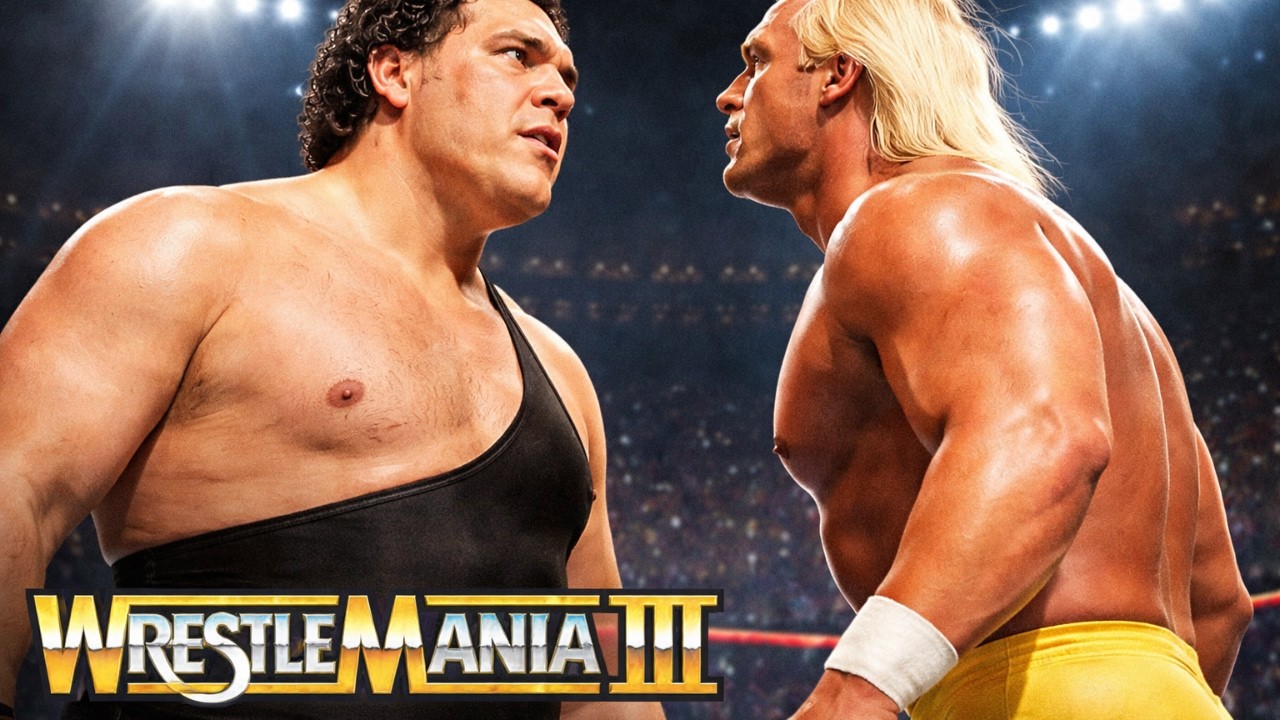 Hulk Hogan vs. Andre the Giant | WWE Championship Match | WrestleMania III