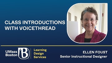 Class Introductions with VoiceThread