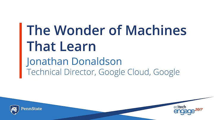 The Wonder of Machines That Learn - featuring Jona...