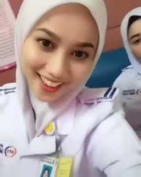 Comelnya akak #Nurse ni...