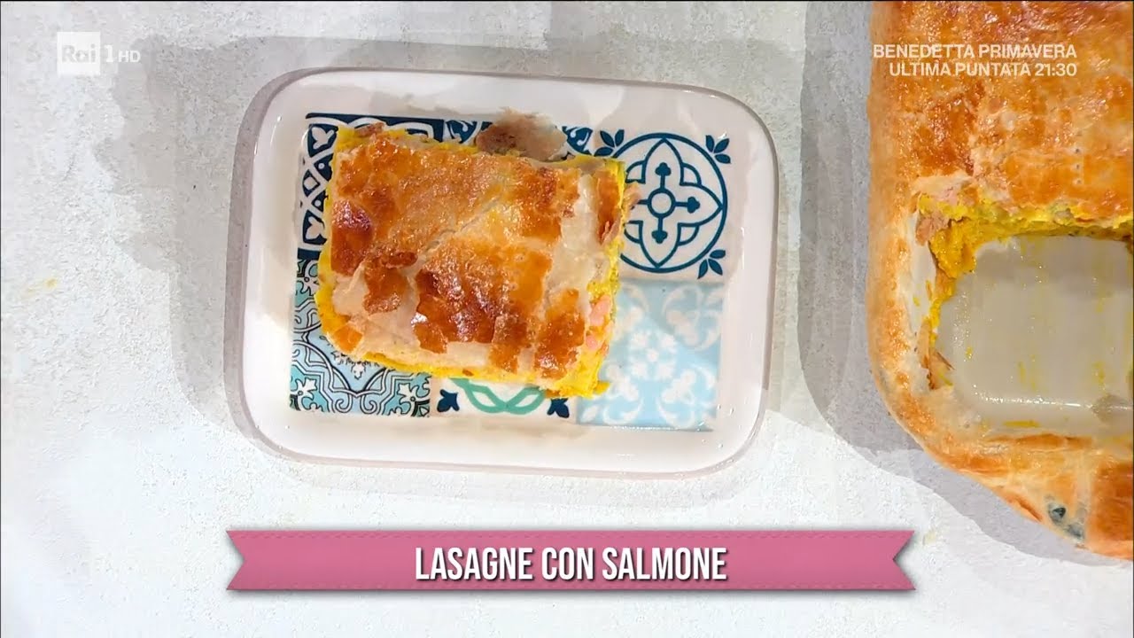 Lasagne con salmone - È sempre mezzogiorno - 31/03/2023