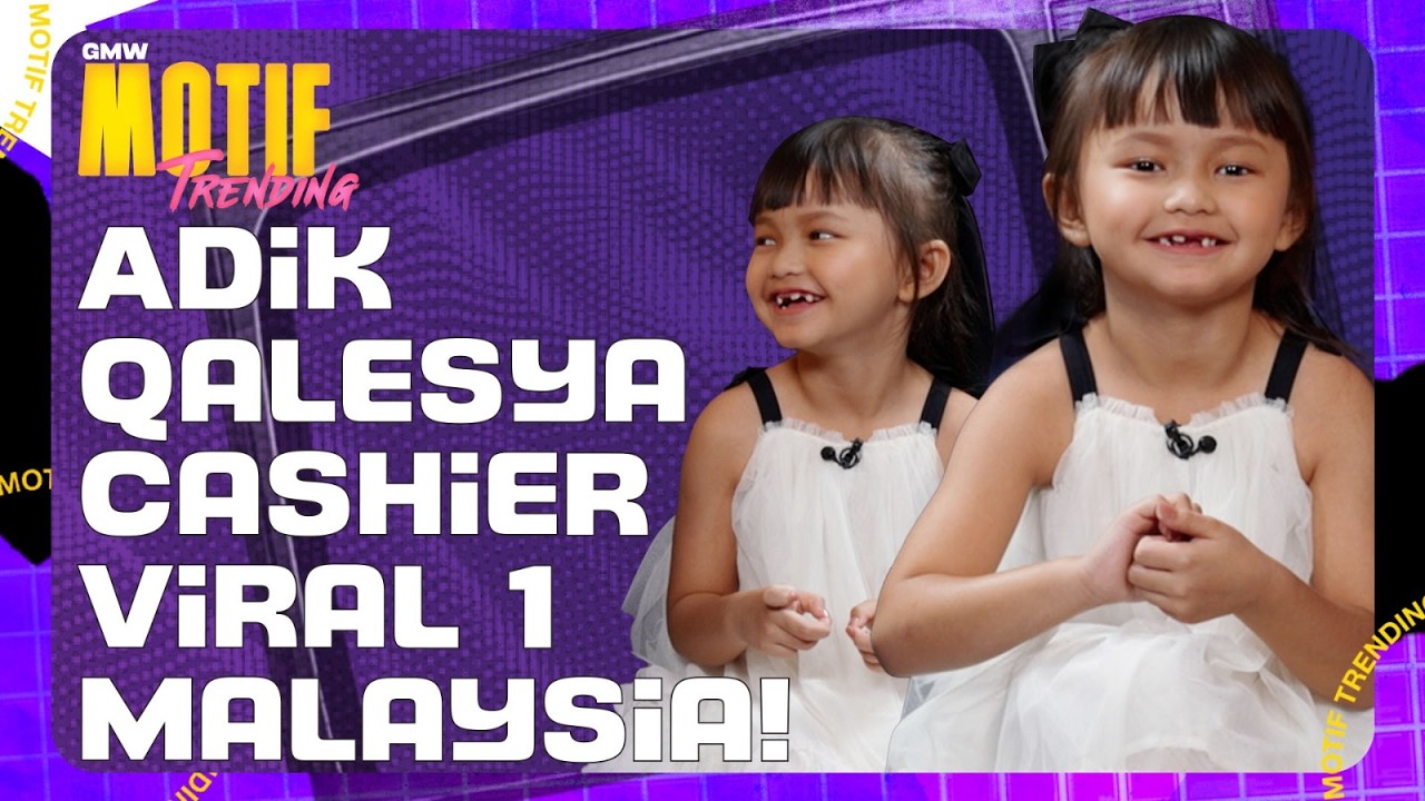 Adik Qalesya Kena Compare Dengan Cashier Cilik Indonesia? | Motif Trending S4