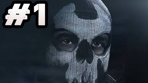 Call of Duty Ghosts Gameplay Walkthrough Part 1 - Single Player Campaign Story Mode Gameplay