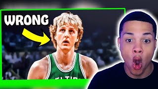 LeBron Fan Reacts To NBA Fans Are Wrong About Larry Bird!!