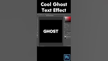 Ghost Text Effect In Photoshop |  VisionLads