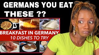 10 Breakfast Foods to eat in Germany | What Germans eat for breakfast (Reaction)