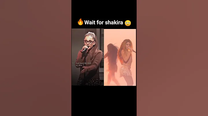 Shakira and Ariana Grande song whenever wherever I 🥵#shorts #shortvideo #youtubeshorts