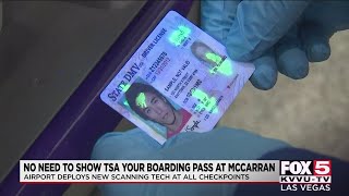 No need to show TSA boarding pass at Las Vegas airport