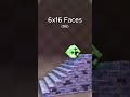 Minecraft 3D SoftBody Simulation 💎⛏️ 🔥Satisfying To Watch