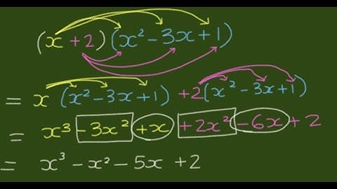 Products 5: Binomial x Trinomial