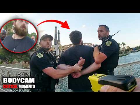 Universal Studios Gatecrasher Refuses to Leave, Demands "Angels" Save Him from Arrest