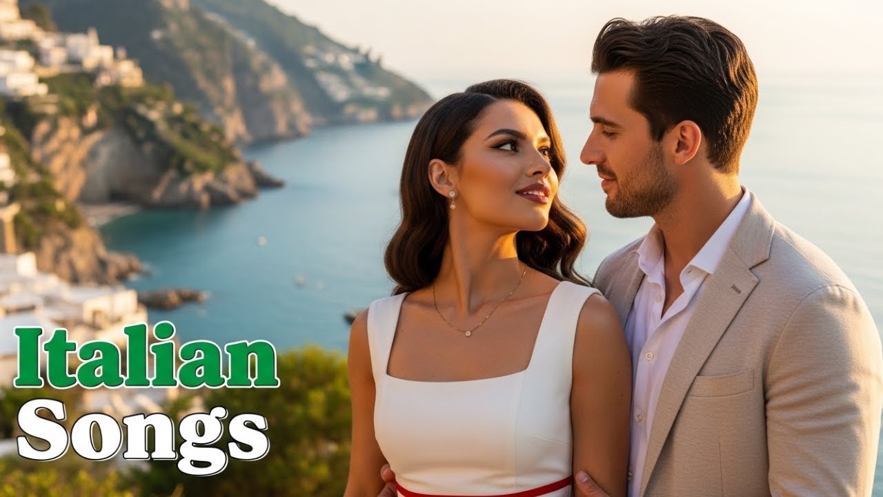 Peaceful Nights in Italy 🎶 Relaxing Instrumental Music with Ocean Views | 4K