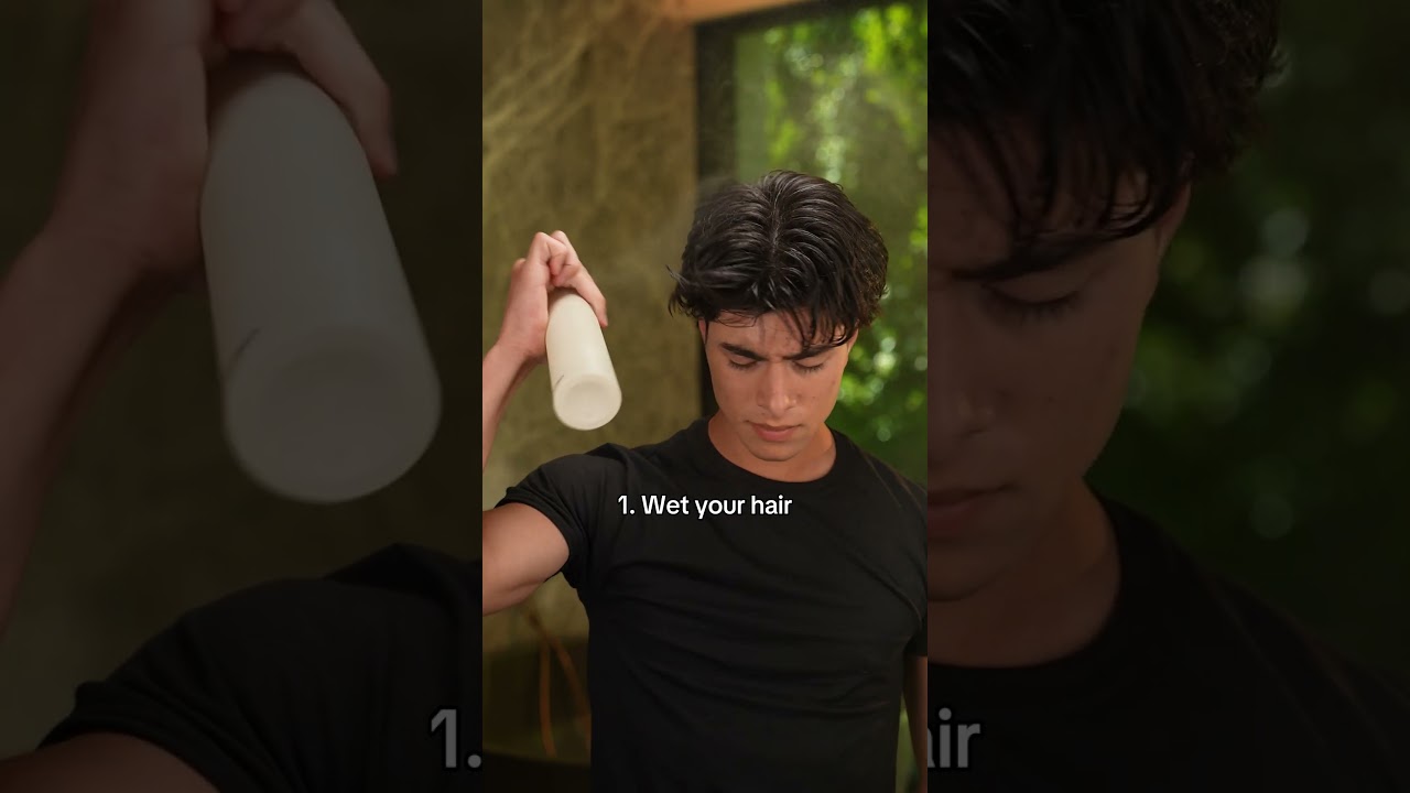 Styled with BASED Leave in Conditioner