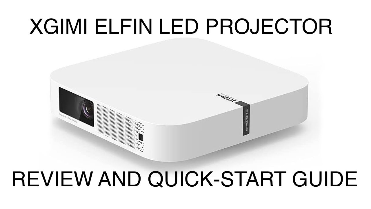 XGIMI ELFIN 1080p LED PROJECTOR review and initial setup