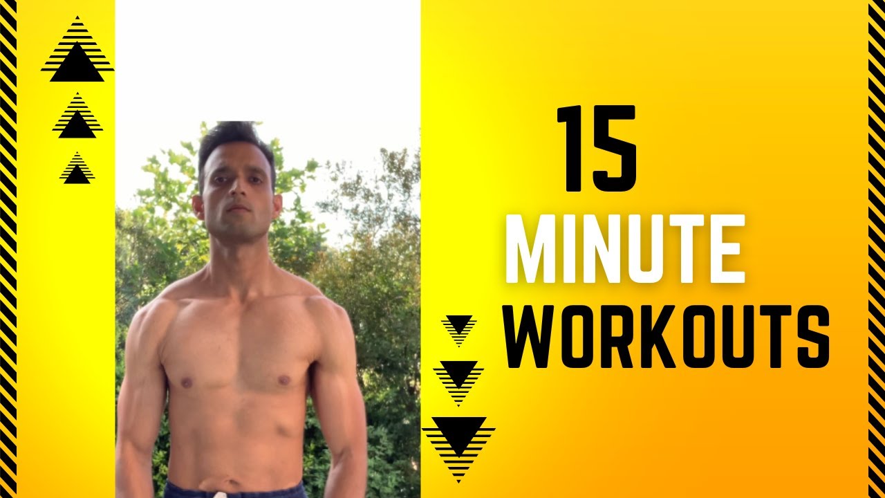 15 Minute Workouts to Build Muscles & Lose Fat - YouTube