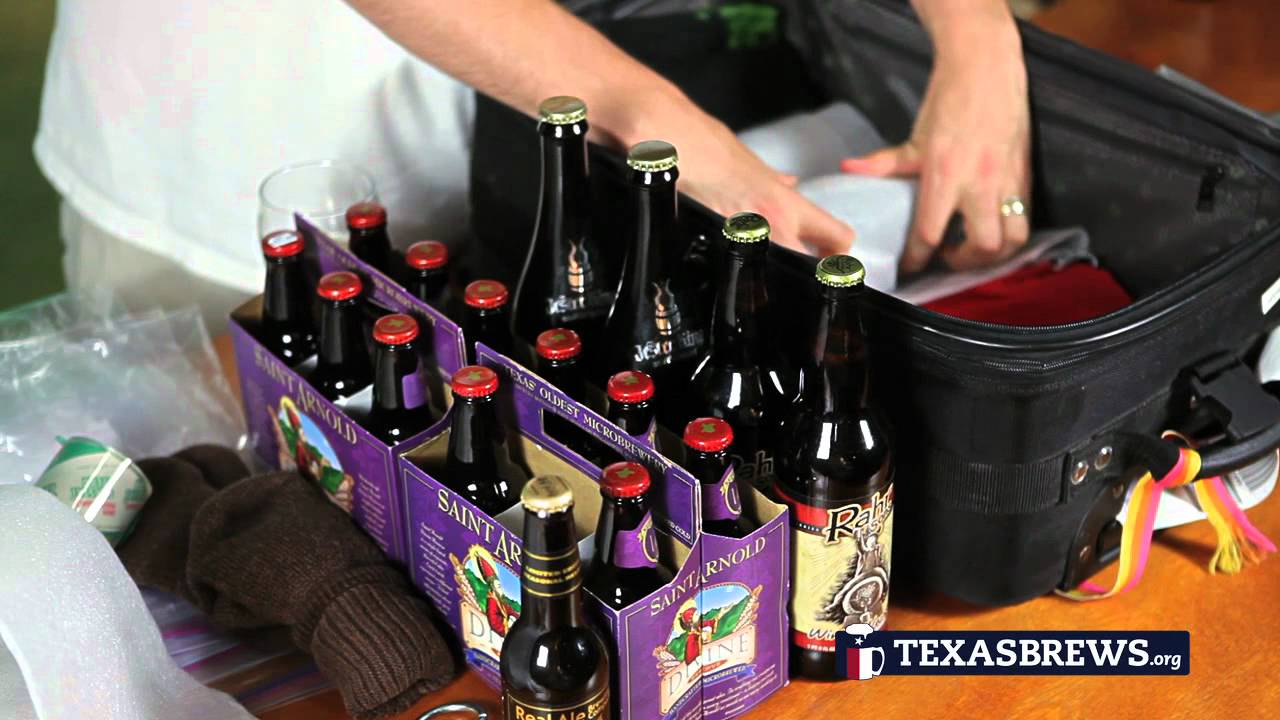 Texas Brew School Packing Beer YouTube