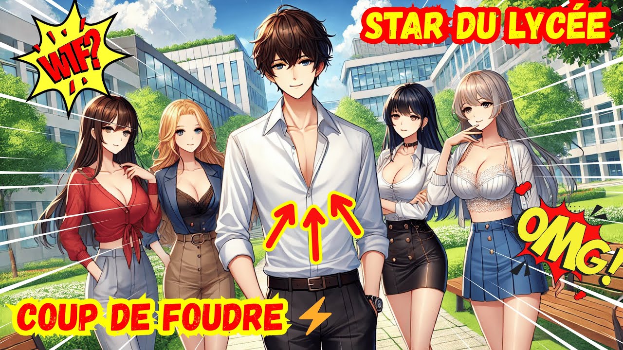 🔥 Manhwa scolaire: un GARÇON BEAU ÉCOLE sans masque fait craquer toutes les filles - Résumé Manhwa