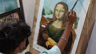 World Famous Painting Monalisa #monalisa #live #livestream